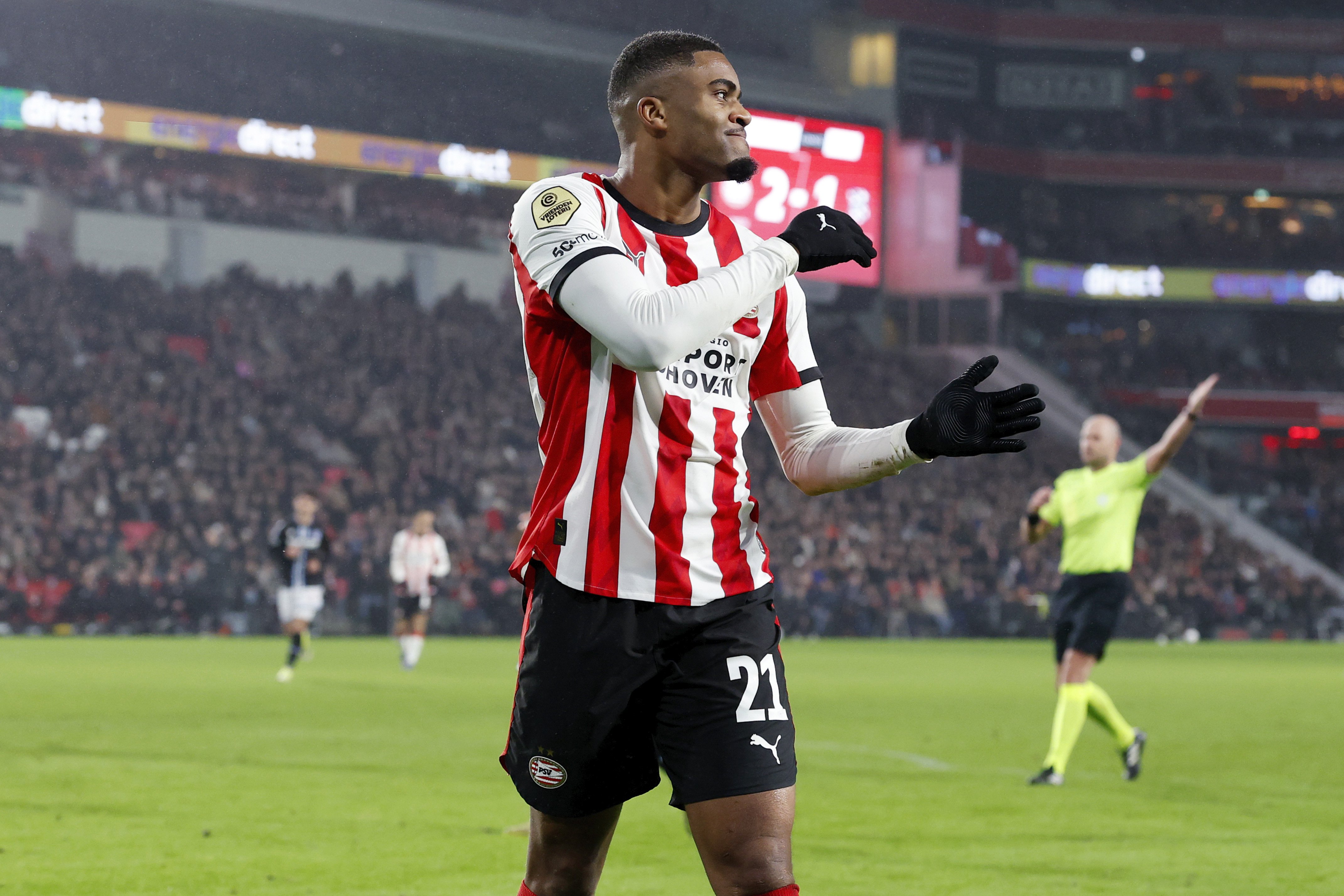 Boadu weet voor de tweede keer dit seizoen trefzeker te zijn.