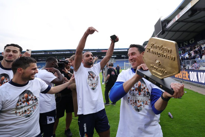 Telstar won de play-offs vorig seizoen
