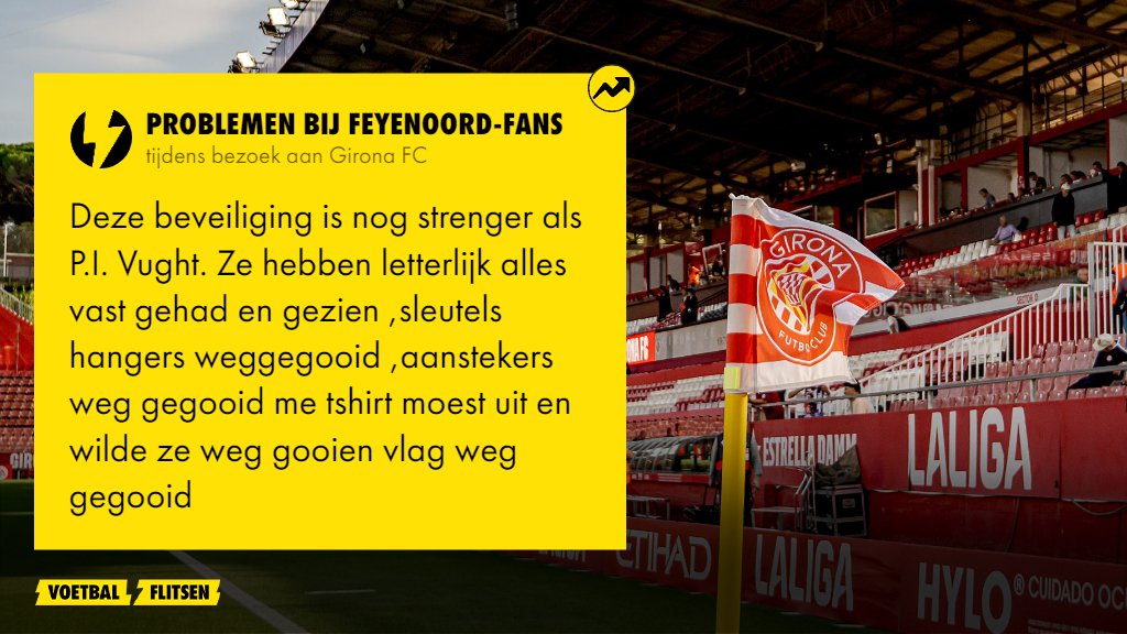 Problemen voor Feyenoorders in Girona: toegang tot uitvak geweigerd