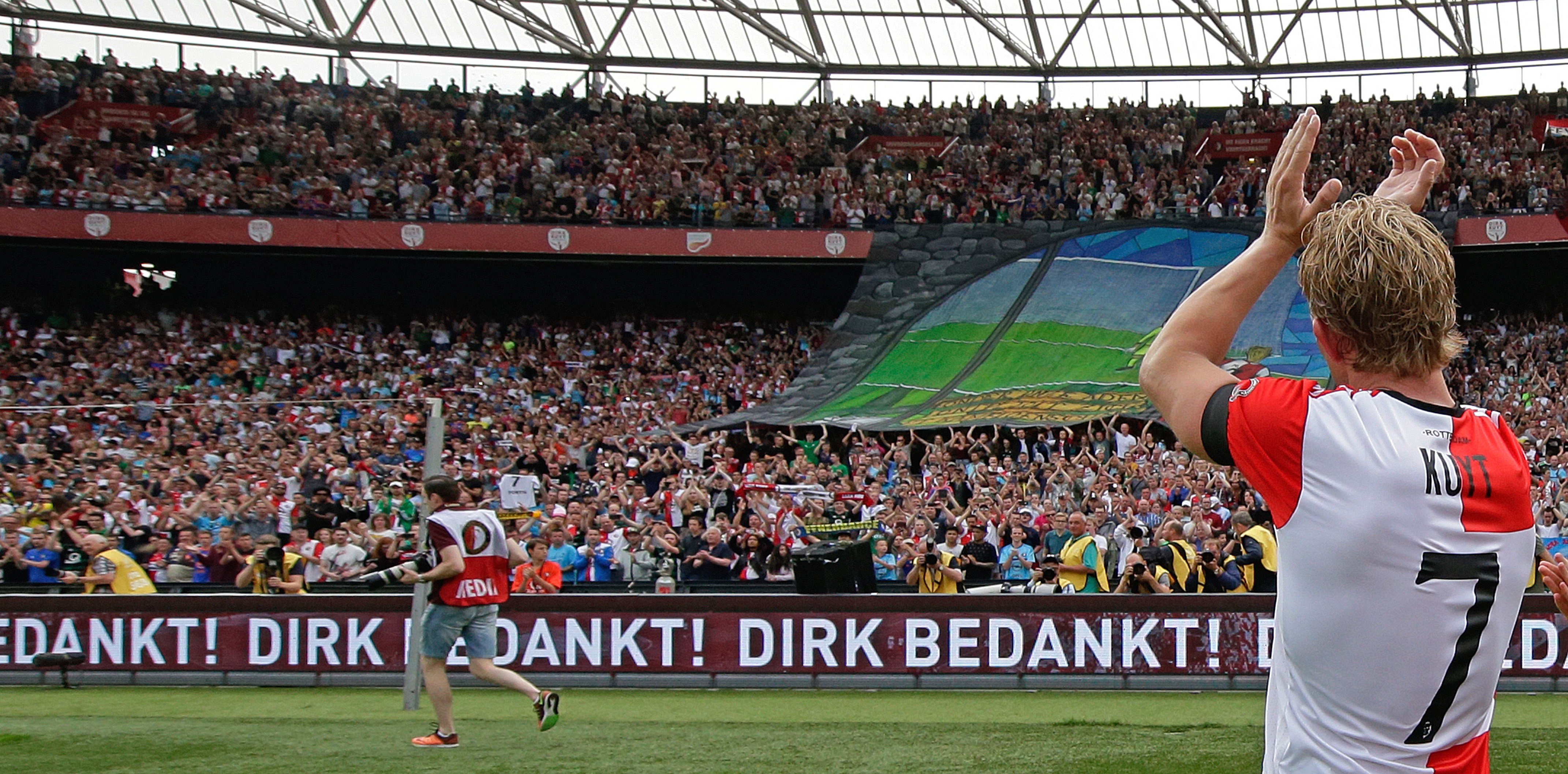 Kuijt Feyenoord met publiek