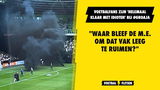 Voetbalfans zijn 'helemaal klaar met idioten' bij #GROAJA: "Waar bleef de ME om dat vak leeg te ruimen?"