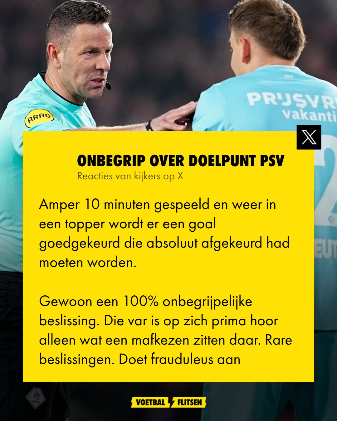 Sinds Bosz tekeerging tegen Makkelie, valt elke beslissing in voordeel PSV