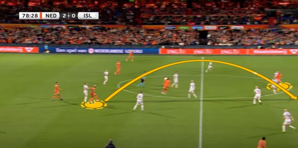 Memphis Depay stuurt Donyell Malen diep tegen IJsland