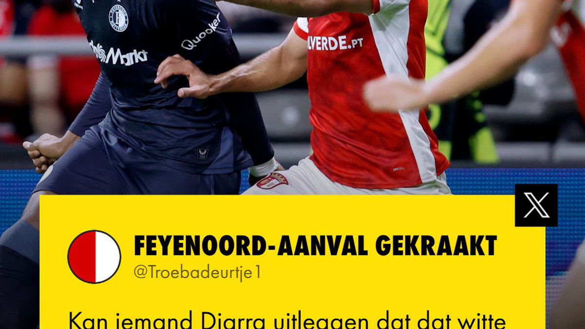 Targhalline ontsnapt aan penalty, kijkers grappen over socials offline halen