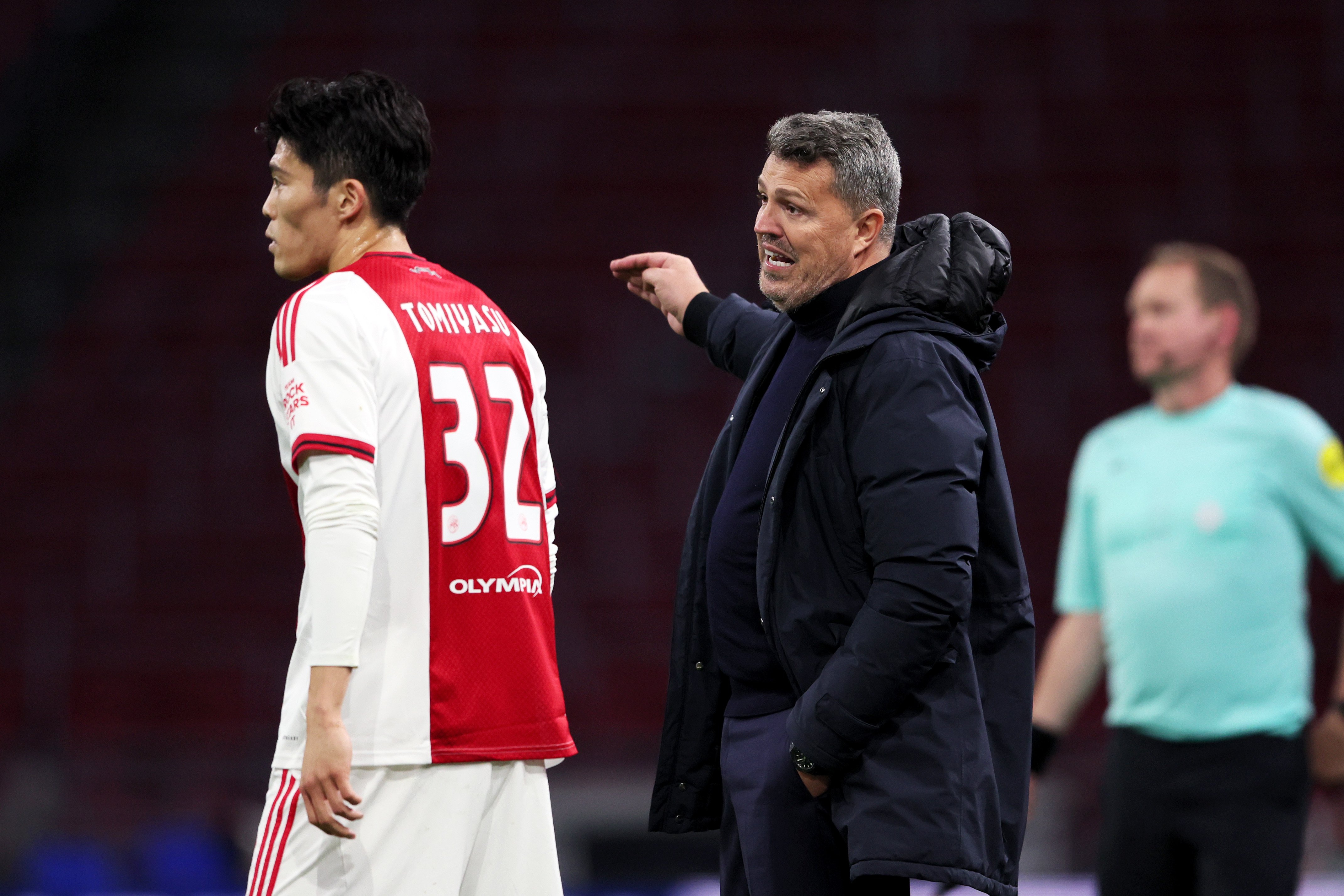 Takehiro Tomiyasu wist slechts vijf keer in actie te komen voor Ajax