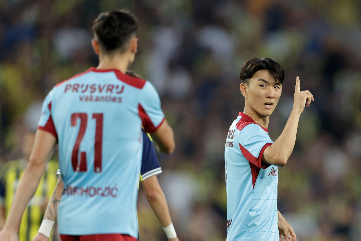 Wedstrijdbeelden Fenerbahce Feyenoord