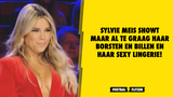 Sylvie Meis showt maar al te graag haar borsten en billen en haar mooie lingerie!