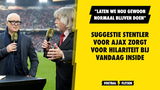 Leonne Stentler zorgt voor hilariteit bij Vandaag Inside met suggestie voor Ajax: "Laten we gewoon normaal blijven doen"