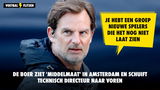 De Boer ziet 'middelmaat' in Amsterdam en schuift technisch directeur naar voren