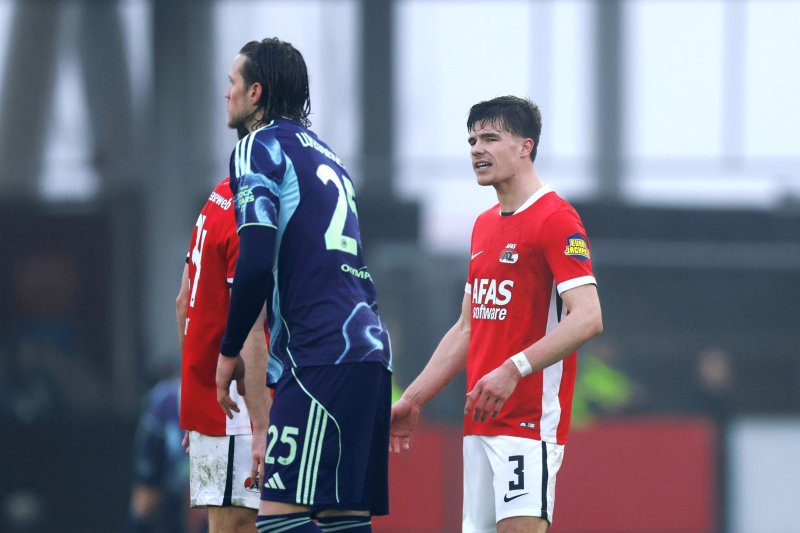 Wouter Goes kreeg geen hand van Wout Weghorst