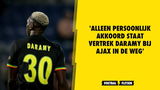 'Ajax akkoord over transfer Daramy, aanvaller op weg naar Ligue 1'