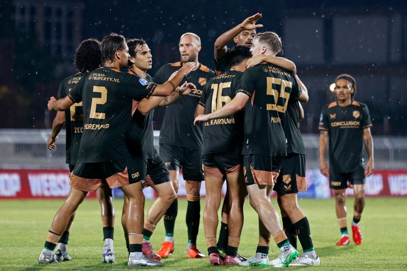 Utrecht houdt zich sterk in regenachtig Bosnie