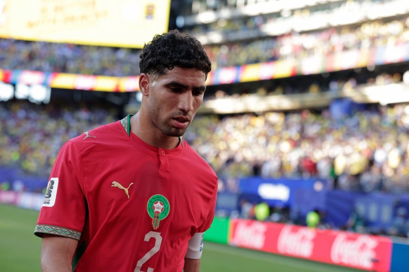 Achraf Hakimi namens Marokko op het WK 2026