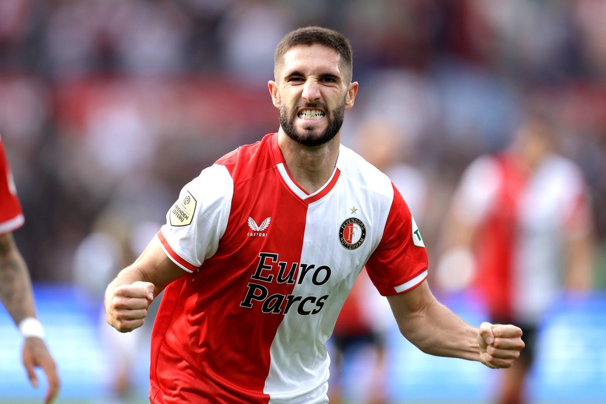 Luka Ivanusec bij Feyenoord