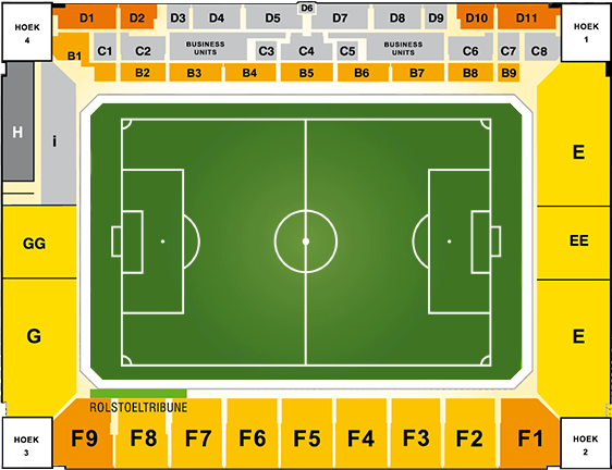 Avondje NAC terug in de Eredivisie; alles over het Rat Verlegh Stadion