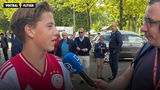 Sparta fan met een ajax shirt aan