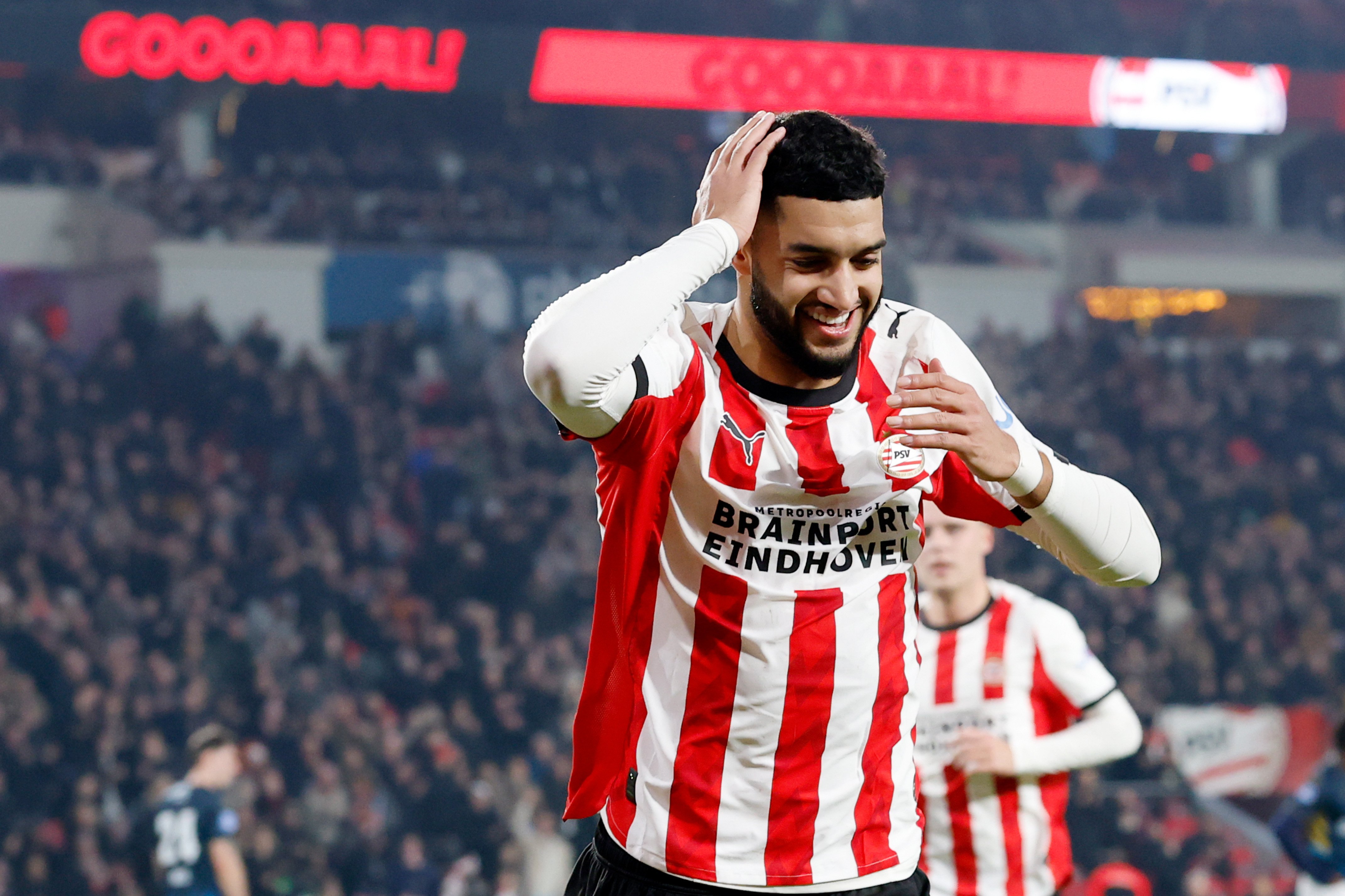 Saibari scorend voor PSV