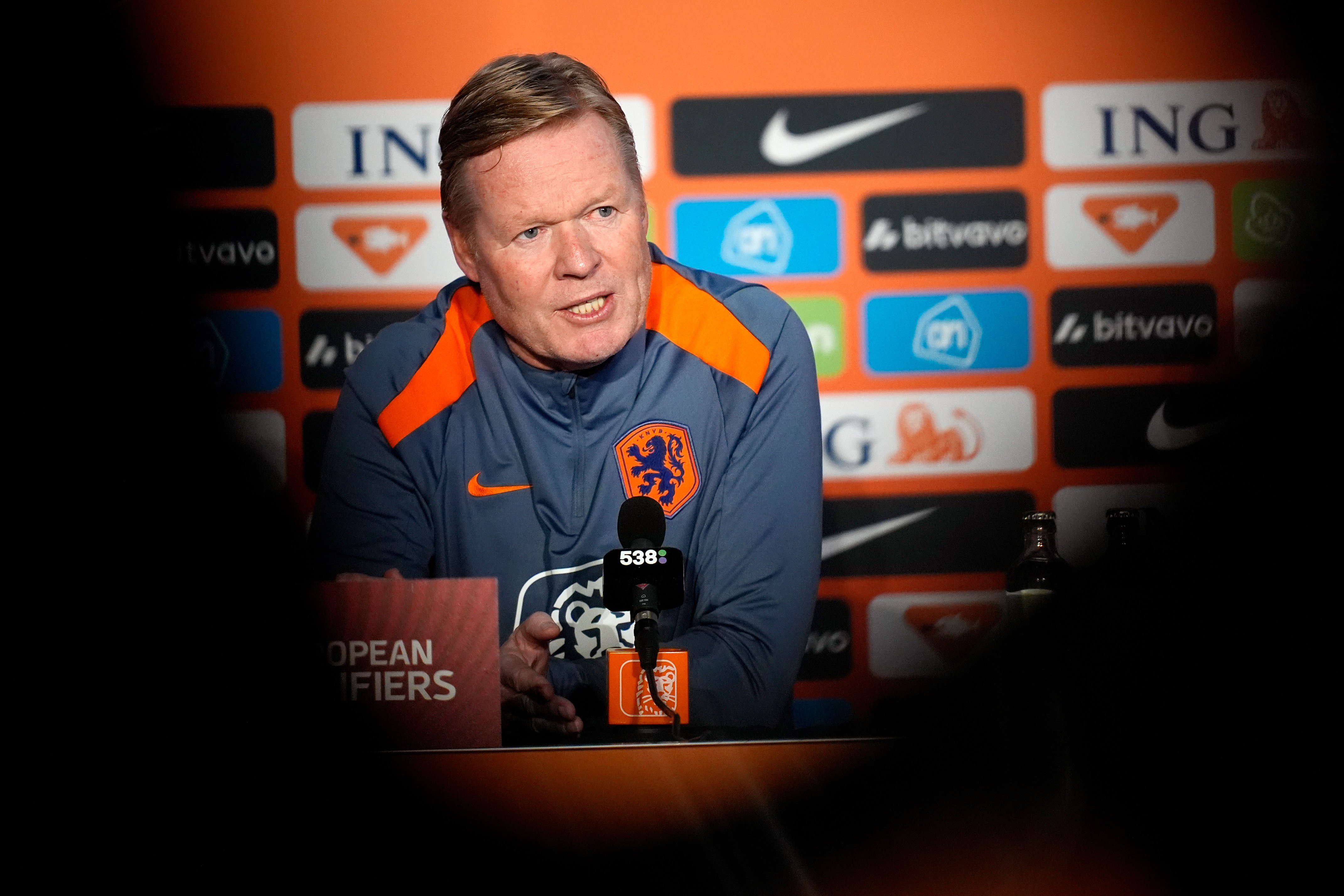 Ronald Koeman bij Oranje