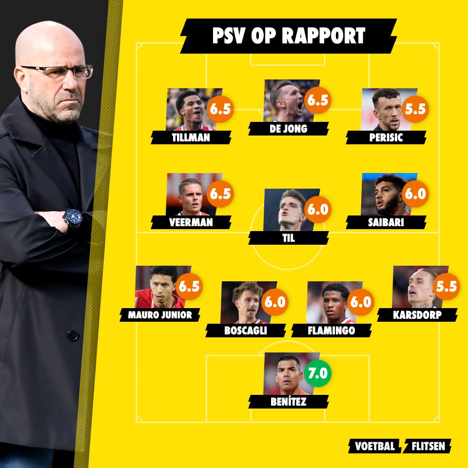 PSV op rapport: Bosz gaat onderuit in Heerenveen met kleurloos PSV